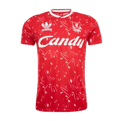 Men's Liverpool Retro Home Soccer Jersey 1989/91 - worldjerseyshop