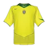 Men's Brazil Retro Home Soccer Jersey 2004 - worldjerseyshop