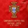 Men's Portugal Retro Home Soccer Jersey 2004 - Euro Final - worldjerseyshop