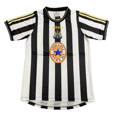 Men's Newcastle Retro Home Soccer Jersey 1997/99 - worldjerseyshop