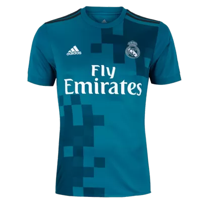 Men's Real Madrid Retro Third Away Soccer Jersey 2017/18 - worldjerseyshop