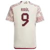 Men's Mexico Raúl #9 Away World Cup Soccer Short Sleeves Jersey 2022 - worldjerseyshop