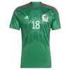 Men's Mexico A.GUARDADO #18 Home World Cup Soccer Short Sleeves Jersey 2022 - worldjerseyshop