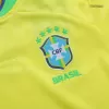 Kids Brazil Home Soccer Jersey Kits(Jersey+Shorts) 2022 - worldjerseyshop