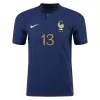 Men's France KANTE #13 Home World Cup Player Version Soccer Jersey 2022 - worldjerseyshop