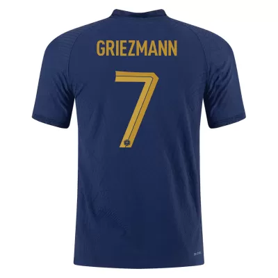 Men's France GRIEZMANN #7 Home World Cup Player Version Soccer Jersey 2022 - worldjerseyshop