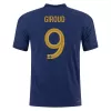 Men's France GIROUD #9 Home World Cup Player Version Soccer Jersey 2022 - worldjerseyshop