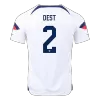 Men's USA DEST #2 Home World Cup Soccer Short Sleeves Jersey 2022 - worldjerseyshop