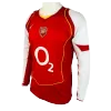 Men's Arsenal Retro Home Soccer Long Sleeves Jersey 2004/05 - worldjerseyshop