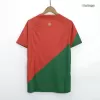 Men's Portugal Home Soccer Short Sleeves Jersey 2022 - worldjerseyshop