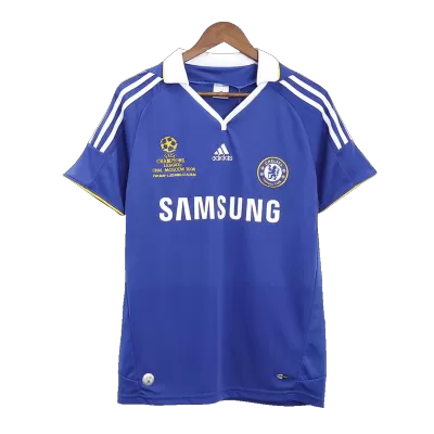 Men's Chelsea Retro Home Soccer Jersey 2008 - UCL - worldjerseyshop