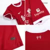 Kids Liverpool Home Soccer Jersey Kits(Jersey+Shorts) 2023/24 - worldjerseyshop