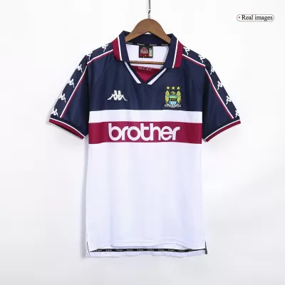 Men's Manchester City Retro Away Soccer Jersey 1997/98 - worldjerseyshop