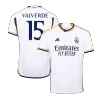 Men's Real Madrid VALVERDE #15 Home Soccer Short Sleeves Jersey 2023/24 - worldjerseyshop