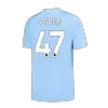 Men's Manchester City FODEN #47 Home Soccer Short Sleeves Jersey 2023/24 - worldjerseyshop