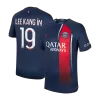 Men's PSG LEE KANG IN #19 Home Soccer Short Sleeves Jersey 2023/24 - worldjerseyshop