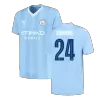 Men's Manchester City GVARDIOL #24 Home Soccer Short Sleeves Jersey 2023/24 - UCL - worldjerseyshop