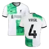 Men's Liverpool VIRGIL #4 Away Player Version Soccer Jersey 2023/24 - worldjerseyshop