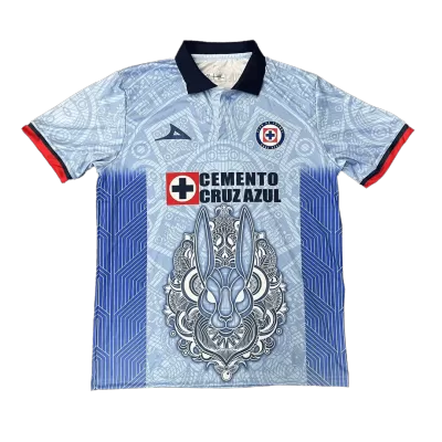 Men's Cruz Azul Away Soccer Short Sleeves Jersey 2023/24 - worldjerseyshop