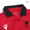 Men's Albania Home Soccer Short Sleeves Jersey 2023/24 - worldjerseyshop