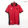 Men's Albania Home Soccer Short Sleeves Jersey 2023/24 - worldjerseyshop