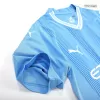 Men's Manchester City HAALAND #9 Home Soccer Short Sleeves Jersey 2023/24 - UCL - worldjerseyshop