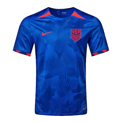 Men's USA World Cup  Away Soccer Short Sleeves Jersey 2023 - worldjerseyshop