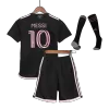 Kids Inter Miami CF MESSI #10 Whole Kits Away Soccer Kit (Jersey+Shorts+Sock） 2023/24 - worldjerseyshop