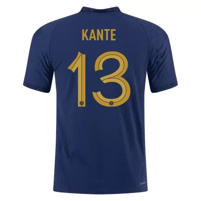 Men's France KANTE #13 Home World Cup Player Version Soccer Jersey 2022 - worldjerseyshop