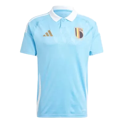 Men's Belgium Away Soccer Short Sleeves Jersey 2024 - worldjerseyshop