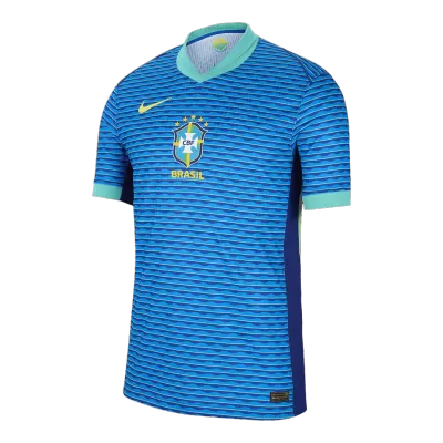 Men's Brazil Away Player Version Soccer Jersey 2024 - worldjerseyshop