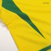 Men's Brazil Retro Home Soccer Jersey 2002/03 - worldjerseyshop