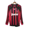 Men's AC Milan Retro Home Soccer Long Sleeves Jersey 2006/07 - worldjerseyshop