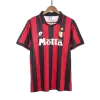 Men's AC Milan Retro Home Soccer Jersey 1992/94 - worldjerseyshop