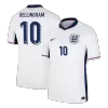 Men's England BELLINGHAM #10 Home Soccer Short Sleeves Jersey 2024 - worldjerseyshop