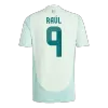 Men's Mexico RAÚL #9 Away Soccer Short Sleeves Jersey 2024 - worldjerseyshop