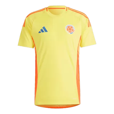 Men's Colombia Home Soccer Short Sleeves Jersey 2024 - worldjerseyshop