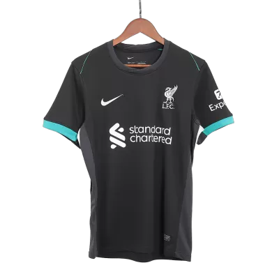 Men's Liverpool Away Soccer Short Sleeves Jersey 2024/25 - worldjerseyshop