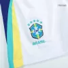 Kids's Brazil Away Soccer Whole Kits(Jerseys+Shorts+Socks) 2024 - worldjerseyshop