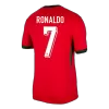 Men's Portugal RONALDO #7 Home Soccer Kit(Jersey+Shorts) 2024 - worldjerseyshop