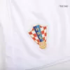 Men's Croatia Home Soccer Shorts 2024 - worldjerseyshop