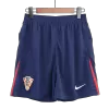 Men's Croatia Away Soccer Shorts 2024 - worldjerseyshop