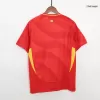 Men's Spain Home Soccer Short Sleeves Jersey 2024 - worldjerseyshop