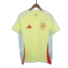 Men's Spain Away Soccer Short Sleeves Jersey 2024 - worldjerseyshop