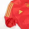 Men's Spain Home Soccer Short Sleeves Jersey 2024 - worldjerseyshop