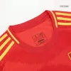 Men's Spain Home Soccer Short Sleeves Jersey 2024 - worldjerseyshop