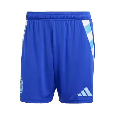 Men's Argentina Away Soccer Shorts 2024 - worldjerseyshop