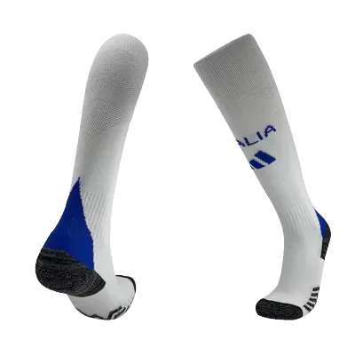 Men's Italy Away Soccer Socks 2024 - worldjerseyshop