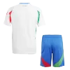 Kids Italy Away Soccer Jersey Kits(Jersey+Shorts) 2024 - worldjerseyshop