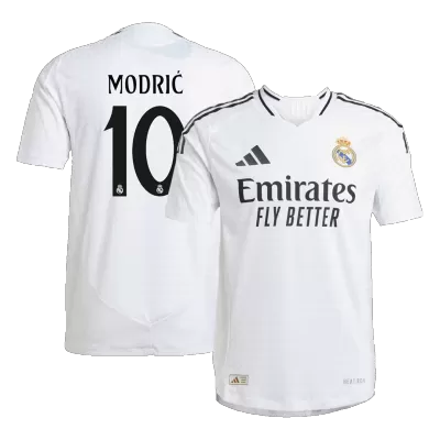 Men's Real Madrid MODRIĆ #10 Home Player Version Soccer Jersey 2024/25 - worldjerseyshop